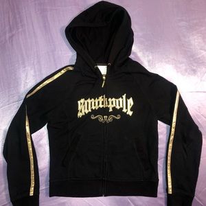 SOUTH POLE gold zip up hoodie ✨